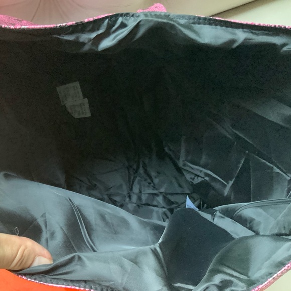 Saks fifth Avenue Pink snakeskin tote - Picture 10 of 16